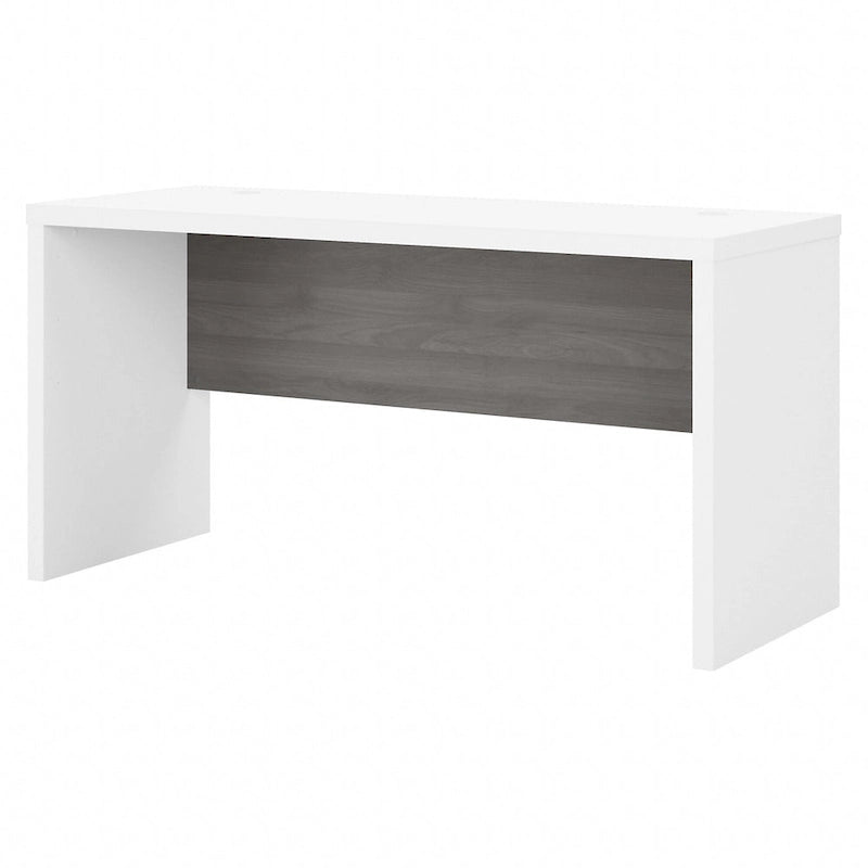 Bureau crédence 60", Stratifié thermofusionné, Compatible forme L/U, ANSI/BIFMA, 5 couleurs, Garantie 3 ans