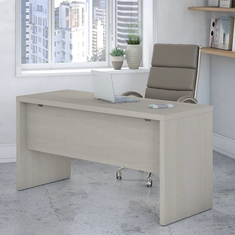Bureau crédence 60", Stratifié thermofusionné, Compatible forme L/U, ANSI/BIFMA, 5 couleurs, Garantie 3 ans