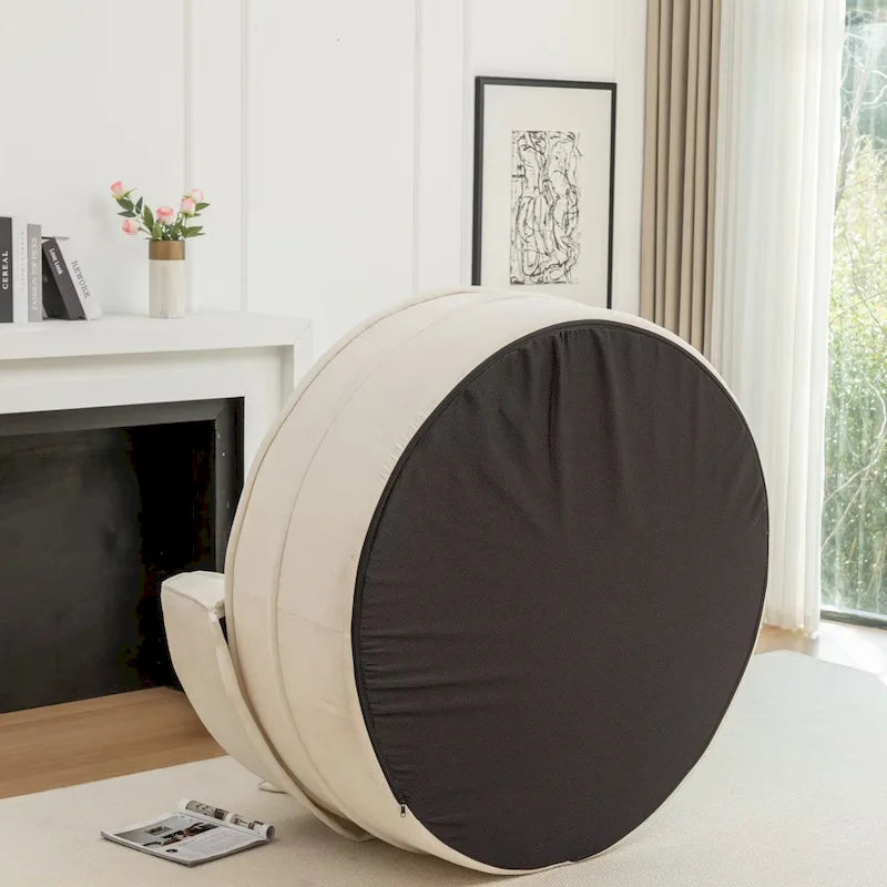 Canapé 3 places en velours avec pouf et 5 oreillers, coussin en éponge à mémoire de forme, entièrement assemblé, canapé de salon moderne, beige, vert, gris