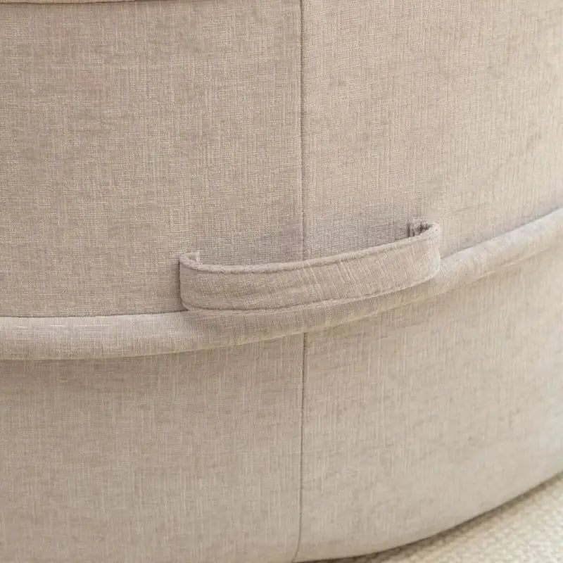 Canapé 3 places en velours avec pouf et 5 oreillers, coussin en éponge à mémoire de forme, entièrement assemblé, canapé de salon moderne, beige, vert, gris