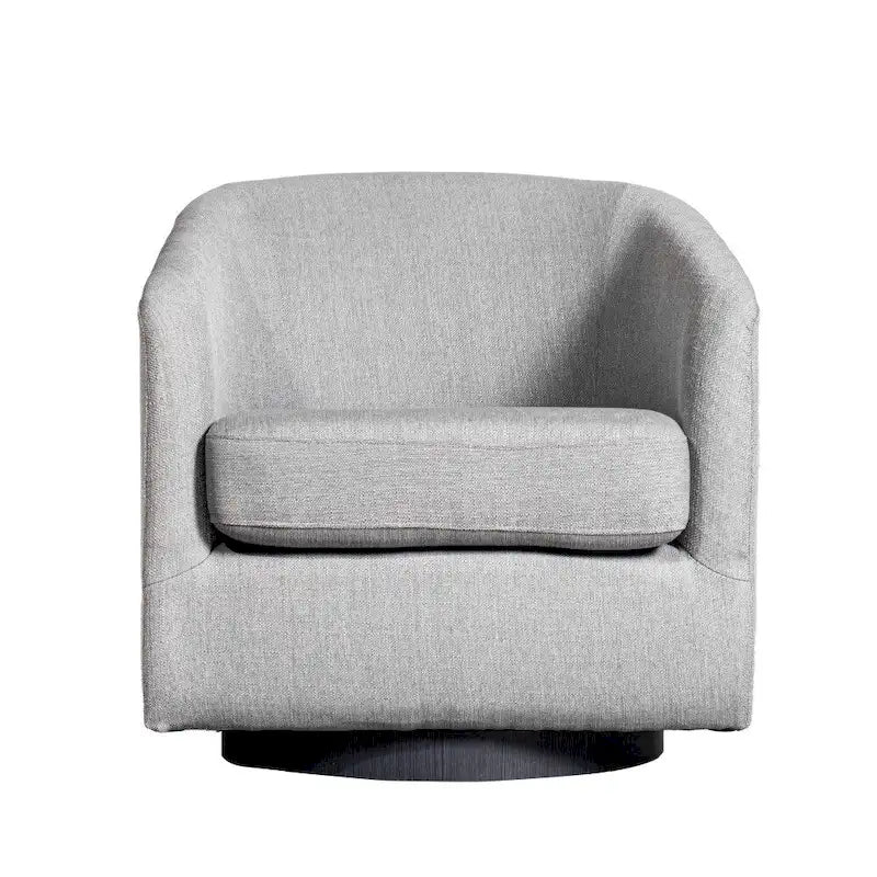 Fauteuil baquet avec piètement pivotant à 360° gainé de vinyle