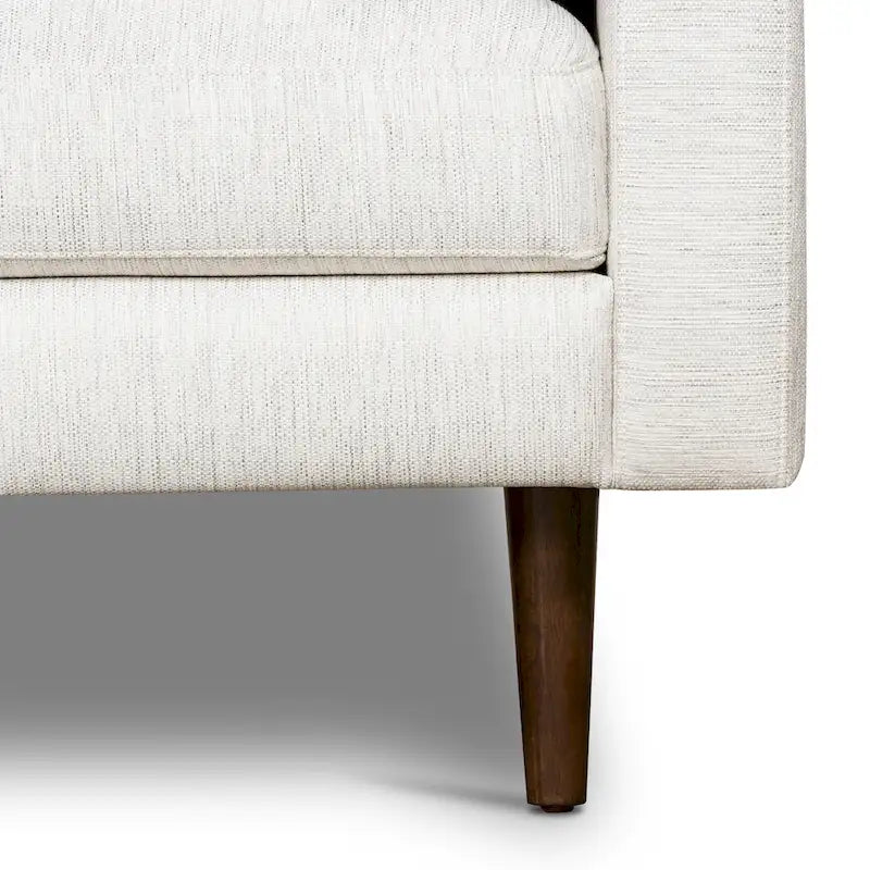 Canapé d'angle, 249x249 cm, Surmatelas en plumes, Cadre en bois séché au four, Velours/Tissu de performance